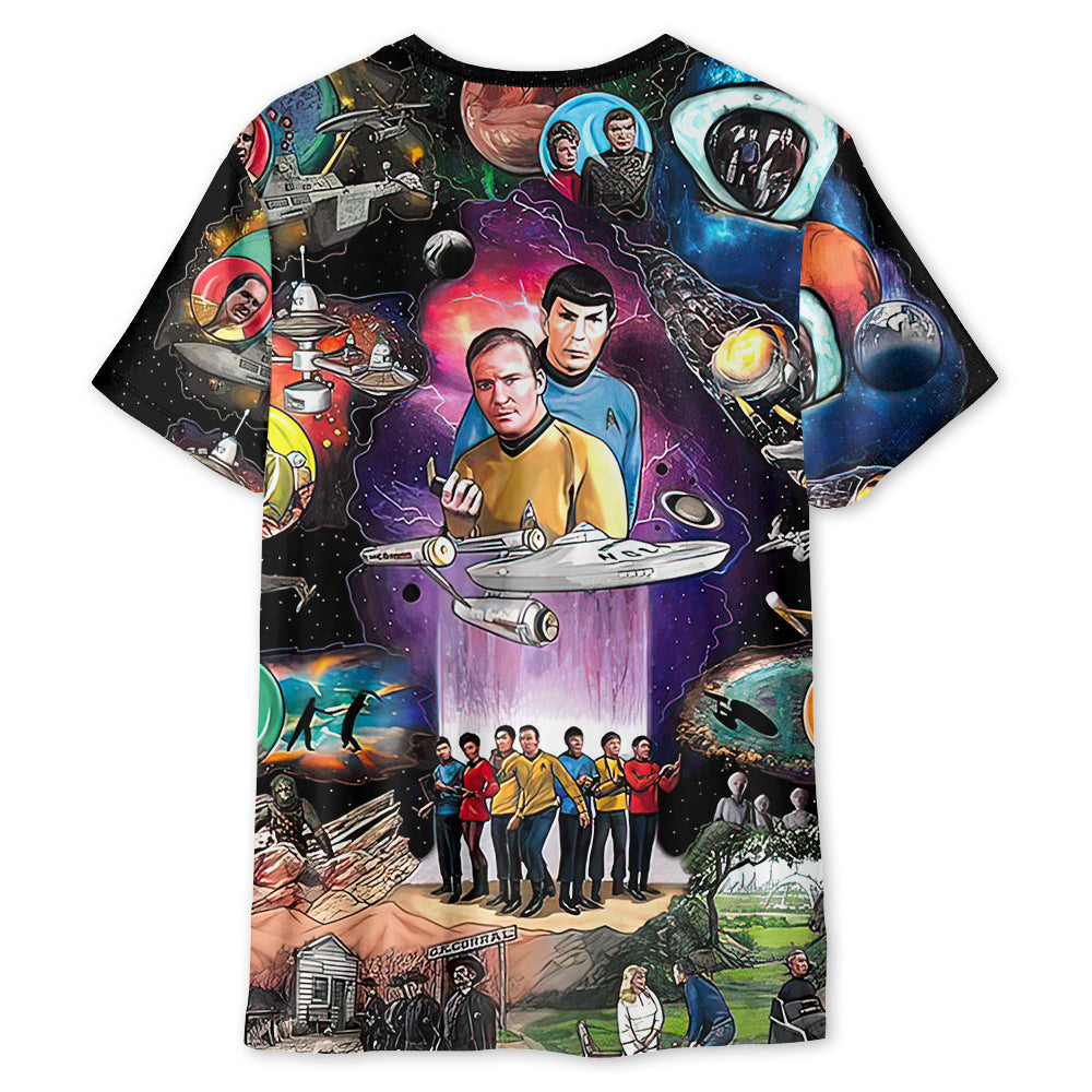 SaTr Inspired Galaxy T-Shirt