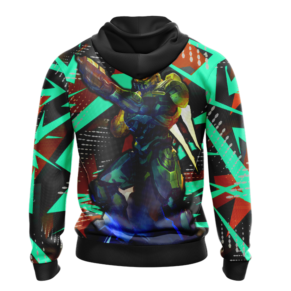Halo Hoodie Halo Combat Evolved Masterchief Graphic Hoodie Colorful Unisex - Cozy Hoodie For Cold Weather