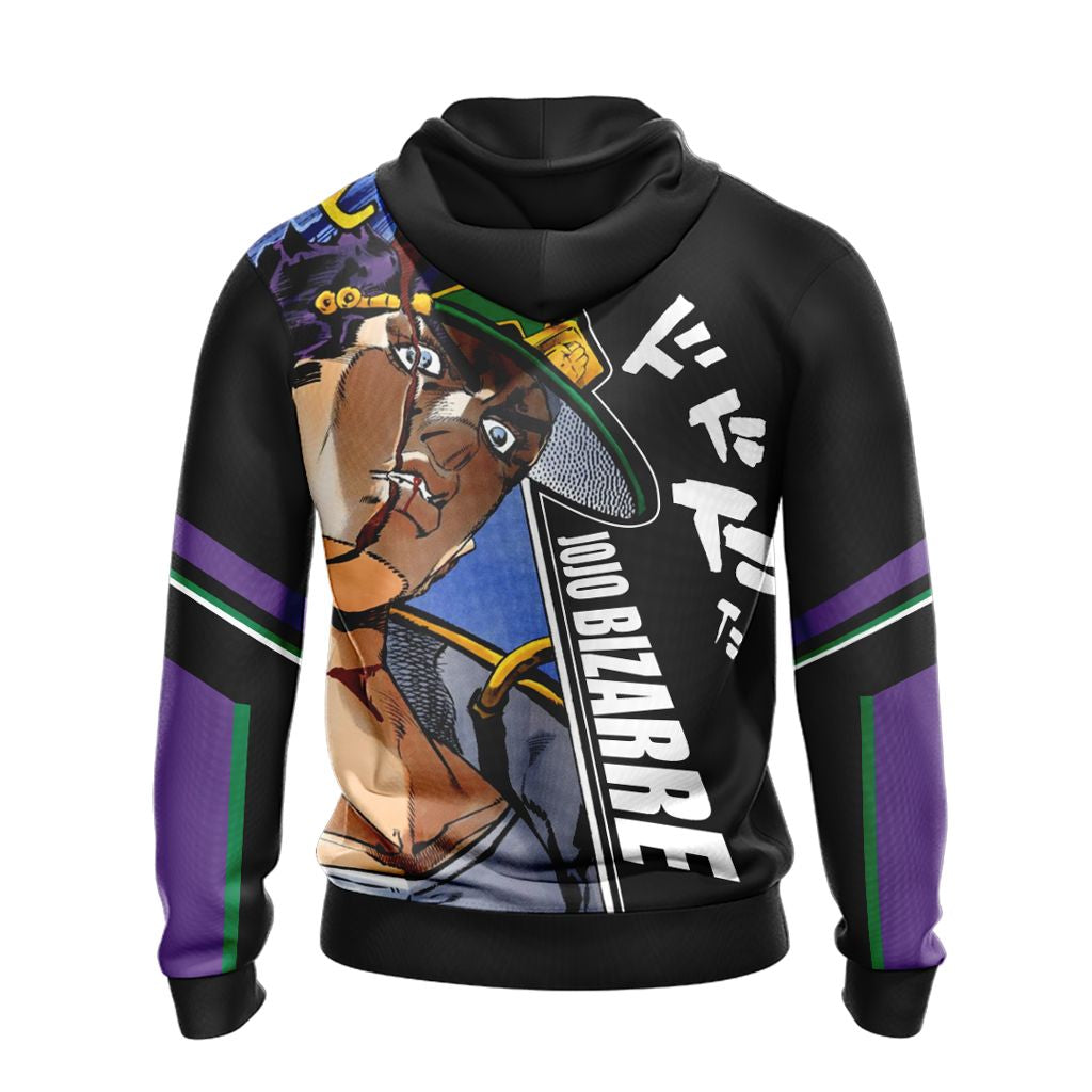 Jojos Bizarre Adventure Hoodie Jojos Bizarre Adventure Manga Style Hoodie Colorful Unisex - Cozy Hoodie For Cold Weather