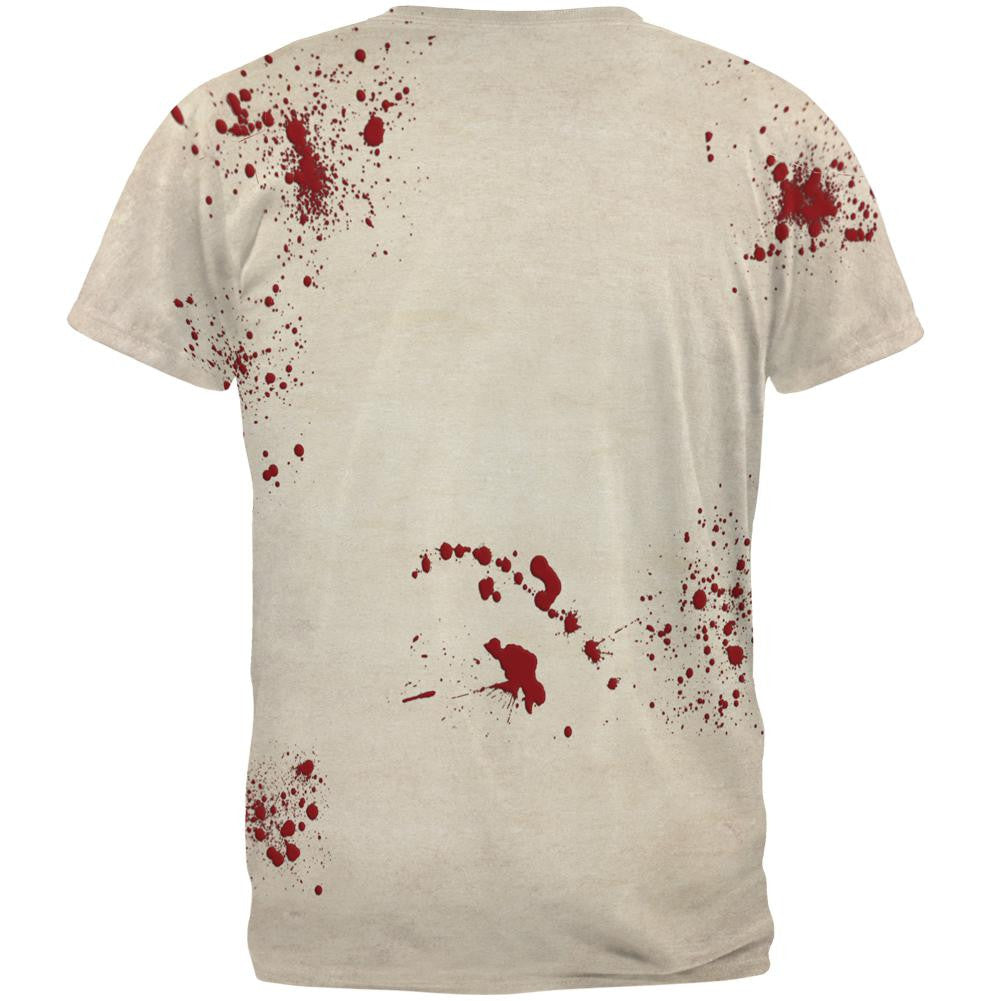 Zombie T-Shirt Keep Calm And Kill Zombies T-Shirt Brown Unisex - Trendy Gift For Men & Women