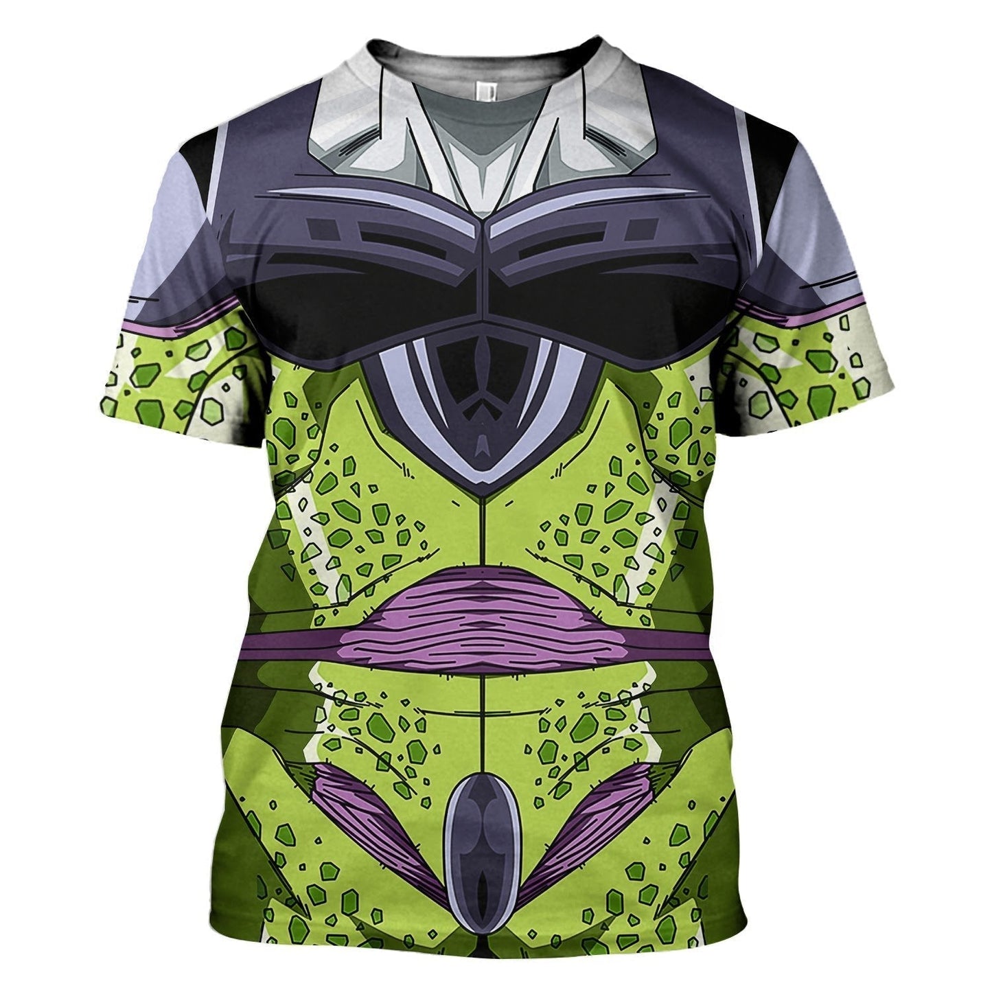 Dragon Ball Z T-shirt Dragon Ball Z Cell Costume 3d Green T-shirt Hoodie For Anime Fan