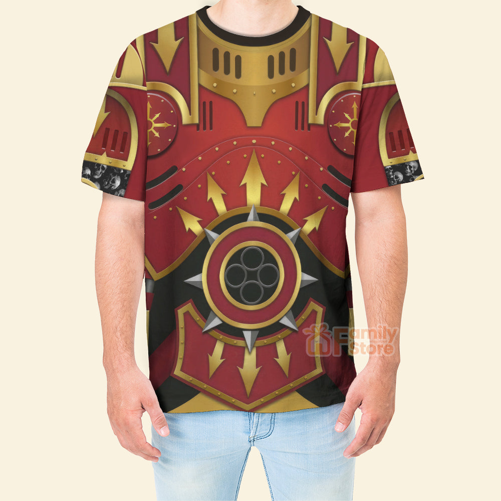 Warhammer Khorne Lord Of Skulls - Costume Cosplay T-shirt CSWRH049