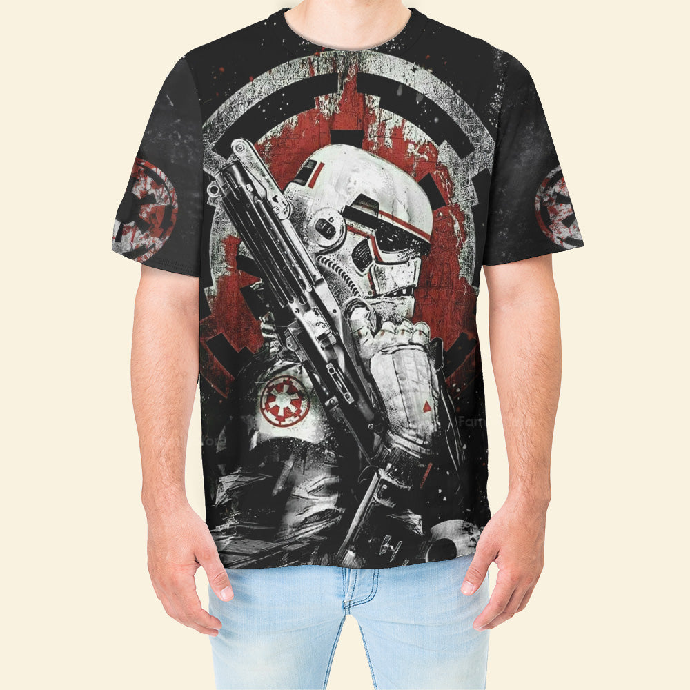 Starwars Born To Kill - 3D Tshirt