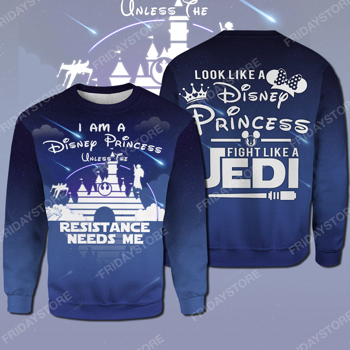 SW DN T-shirt I'm A DN Princess Unless The Resistance Needs Me T-shirt High Quality SW DN Hoodie Sweater Tank 2023