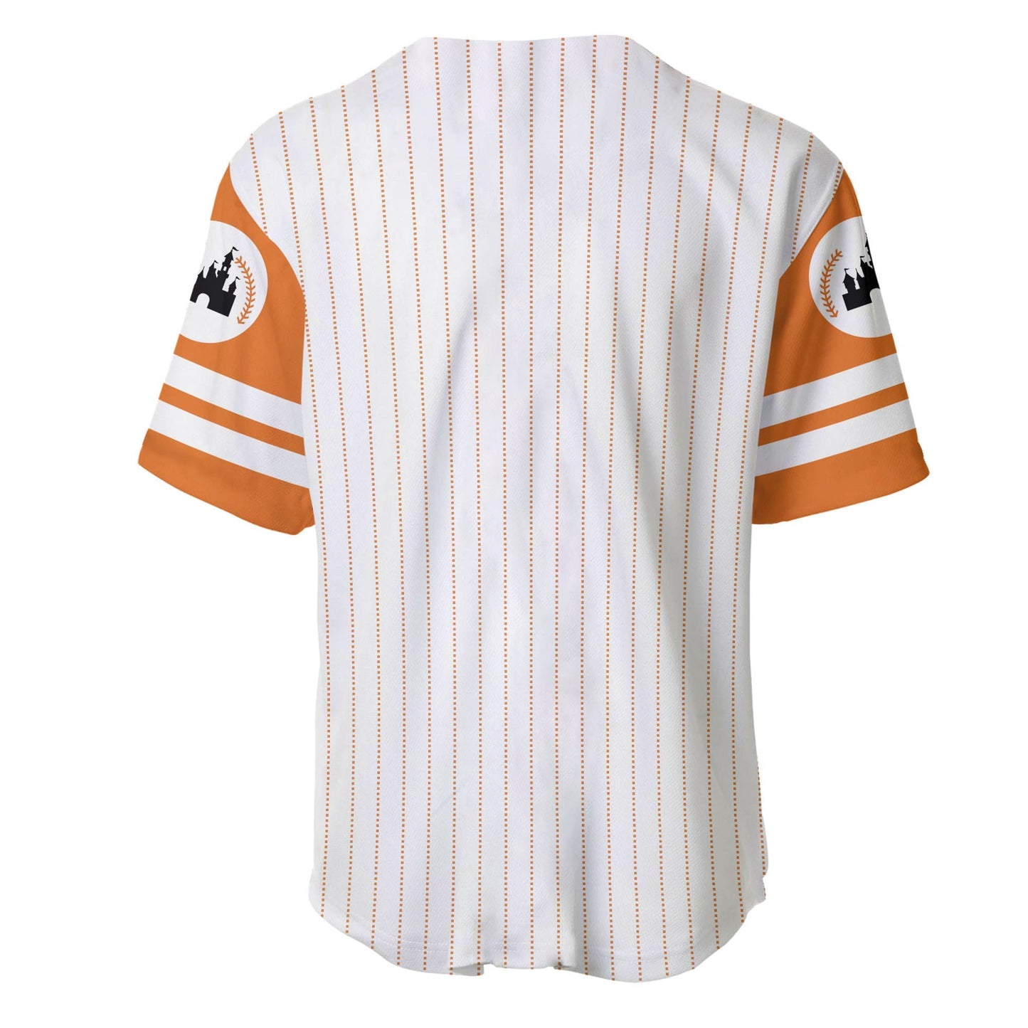 Winnie the Pooh Baseball Jersey Tigger Playing Pitcher Winnie the Pooh Jersey Shirt White Orange Unisex Adult