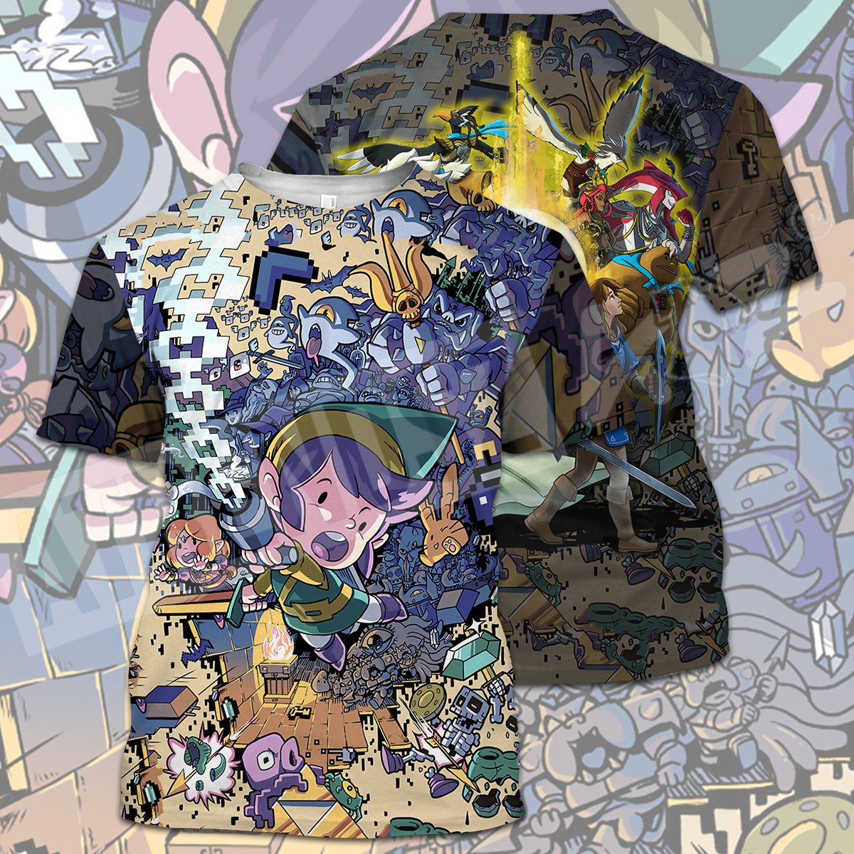 Legend Of Zelda Shirt Link Monster Character T-shirt Legend Of Zelda Hoodie