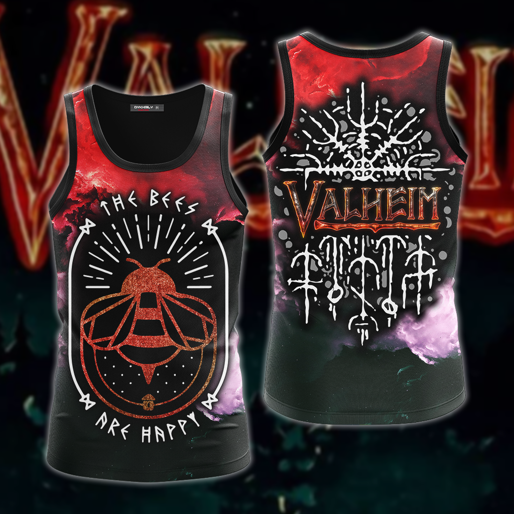Valheim All 3D Over Print T-shirt Tank Top Zip Hoodie Pullover Hoodie Hawaiian Shirt Beach Shorts Jogger