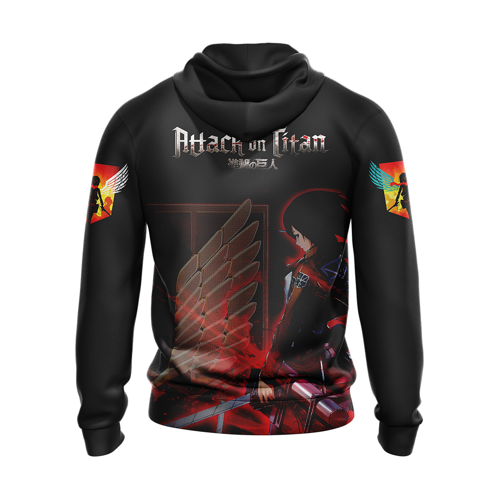 Attack On Titan Hoodie The World Is Cruel And Also Very Beautiful Hoodie Black Unisex - Cozy Hoodie For Cold Weather