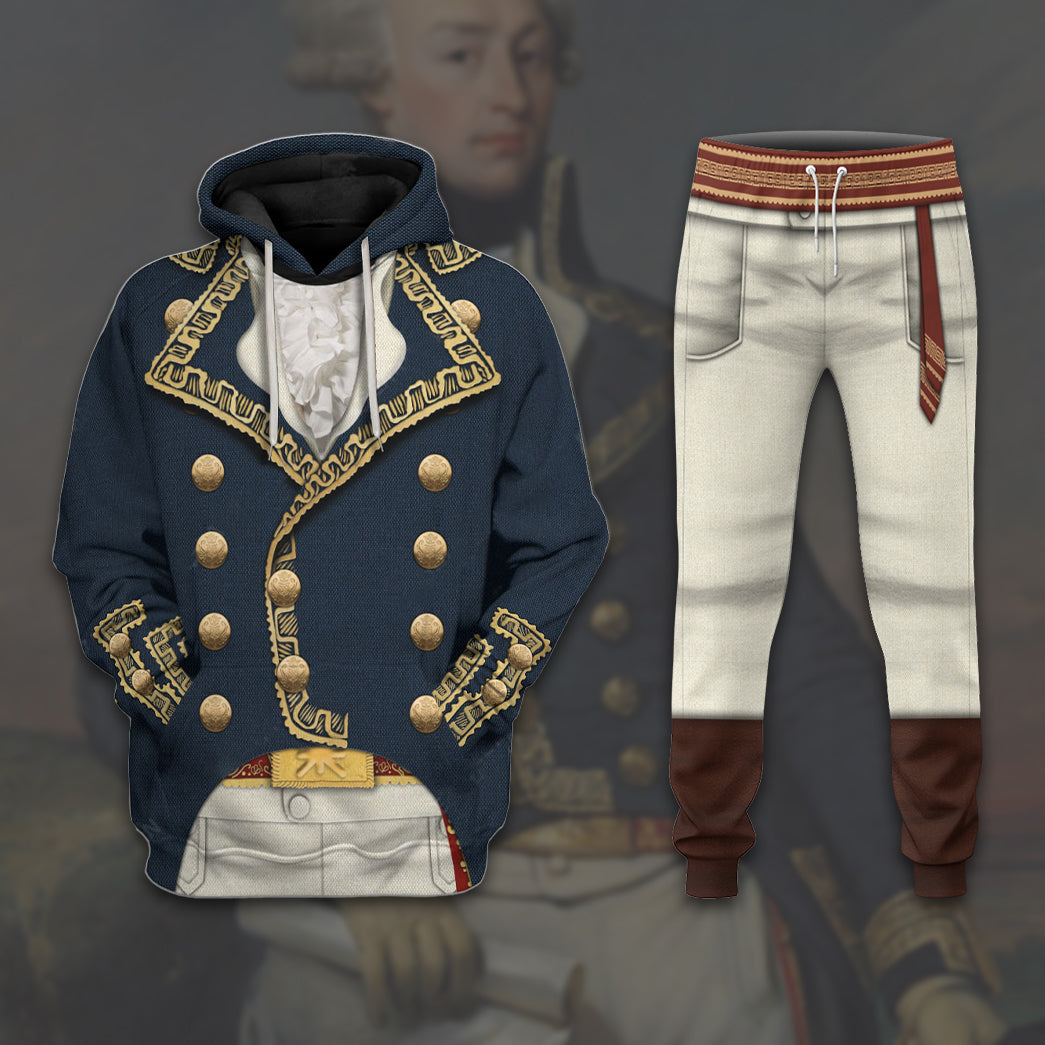 Hoodie Custom Marquis de Lafayette Apparel