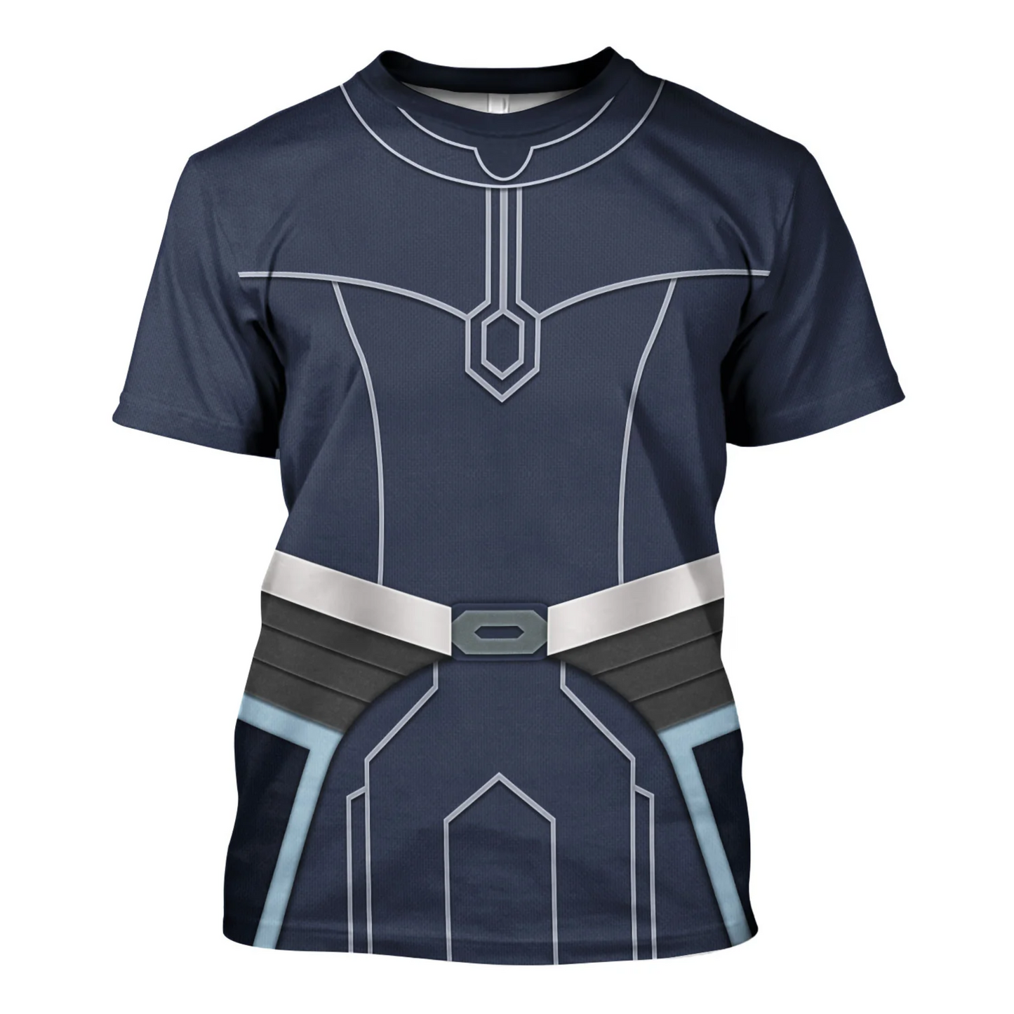 Starwars Hoodie Ahsoka Tano Costume Starwars Cosplay T-Shirt Blue Unisex Adults - Trendy Gift For Men & Women
