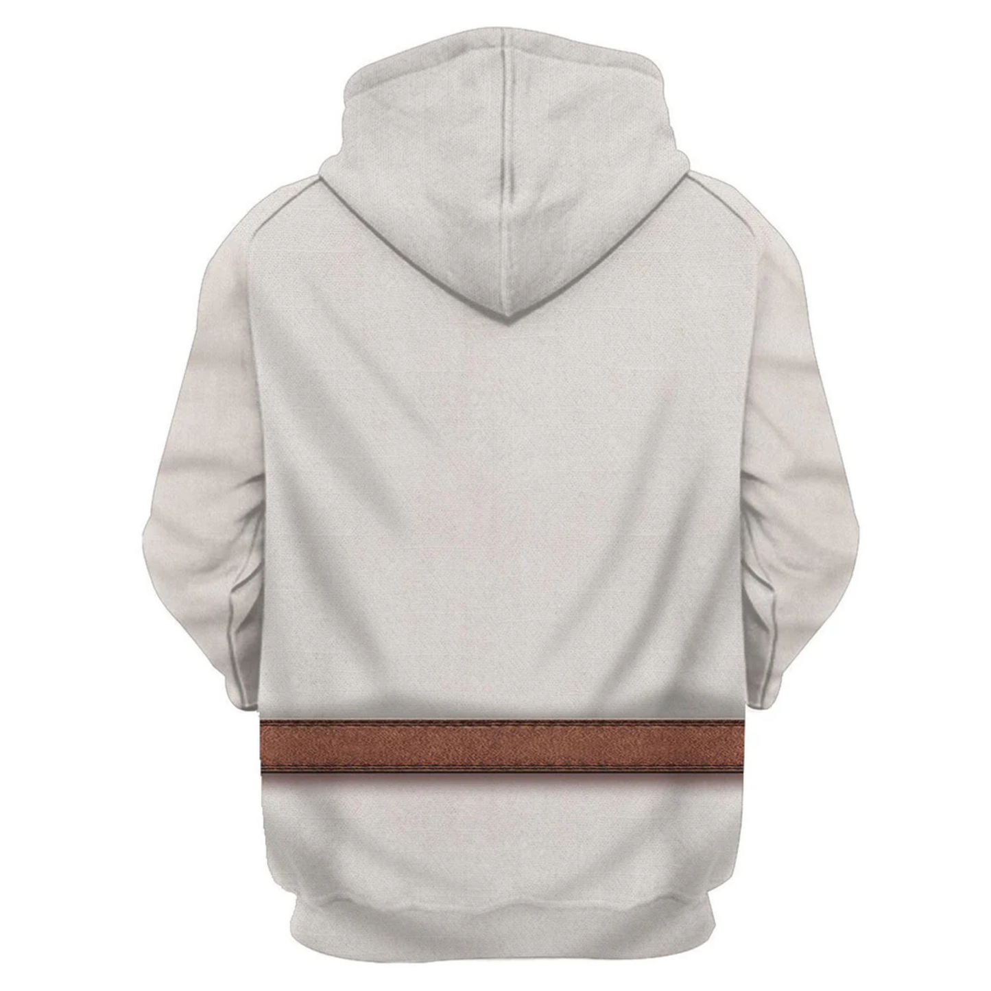 Starwars Hoodie Luke Skywalker Costume Starwars Cosplay Hoodie White Unisex Adults - Cozy Hoodie For Cold Weather