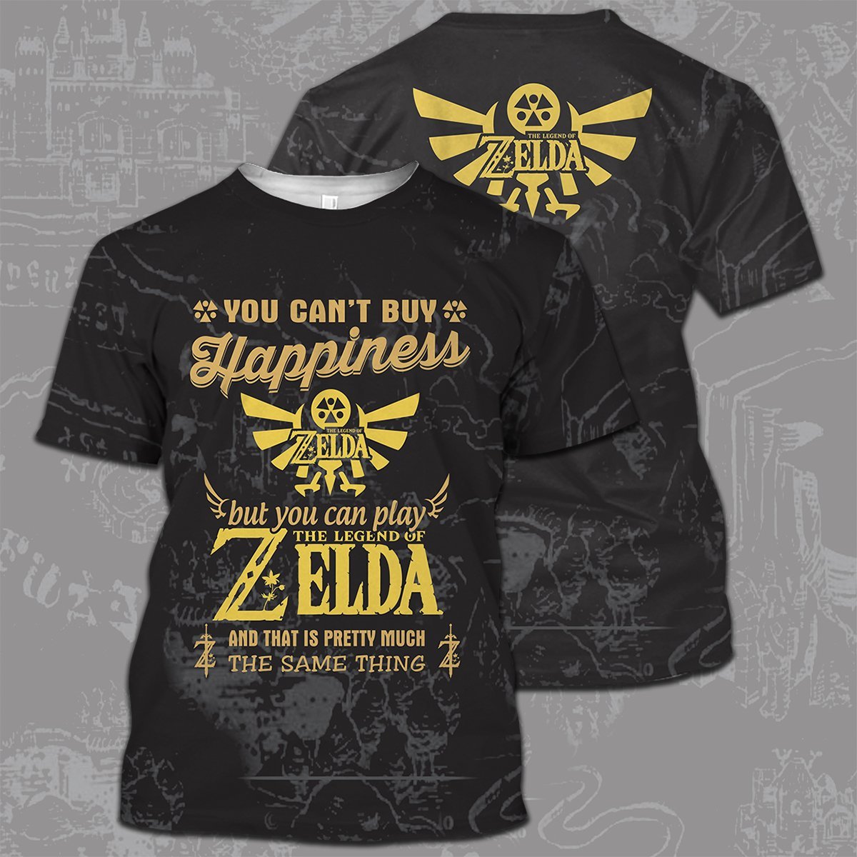 Legend Of Zelda Shirt You Can't Buy Happiness But You Can Play T-shirt Hoodie Legend Of Zelda Hoodie