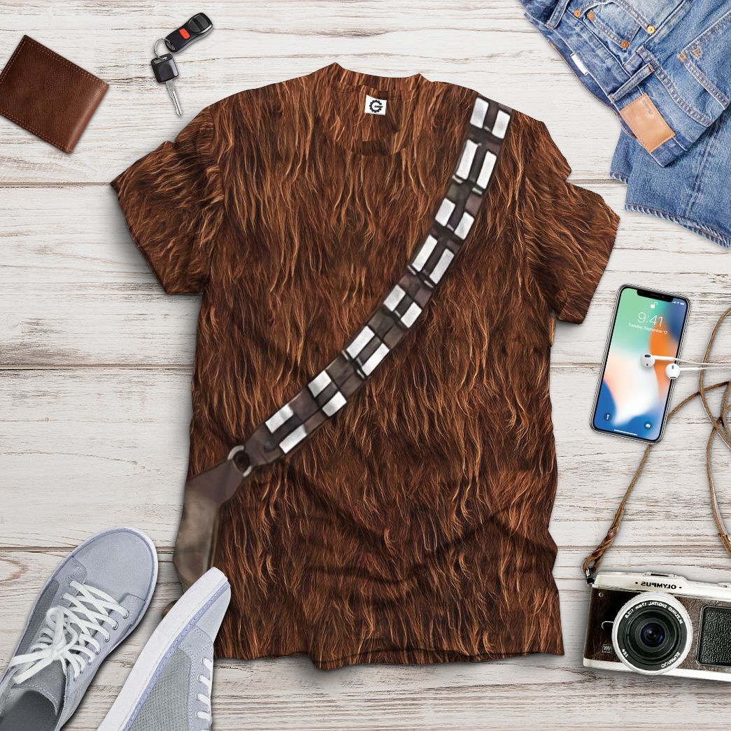 S.W ChewBacca Set Custom Tshirt Hoodie Apparel