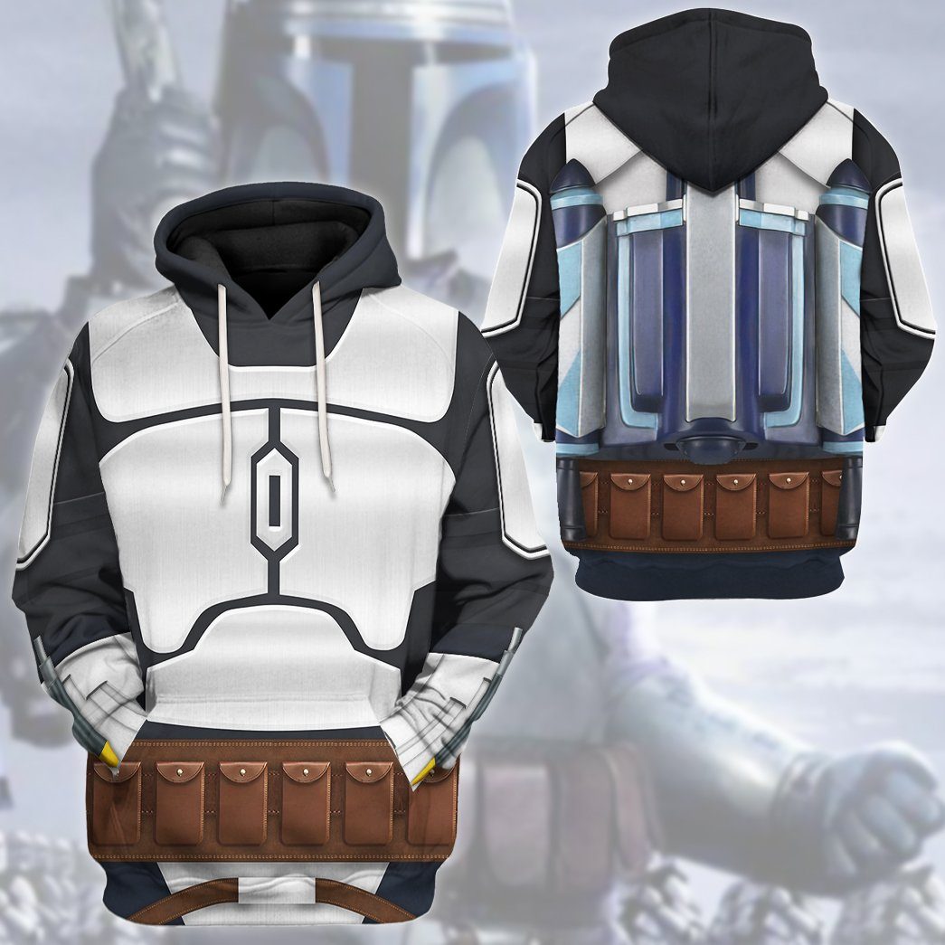 S.W Jango Fett Costume Tshirt Hoodie Apparel