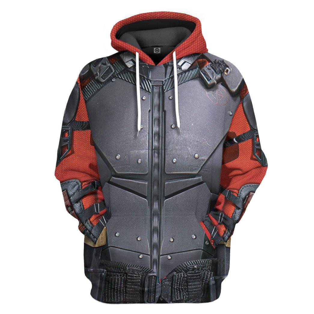 DC Hoodie Suicide Squad Hoodie Suicide Squad Deadshot Costume Hoodie