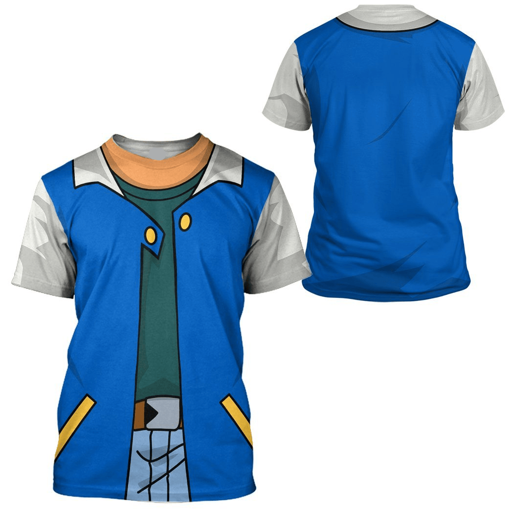 Pokemon Hoodie Ash Ketchum Pokemon Cosplay T-Shirt Colorful Unisex Adults New Release - Trendy Gift For Men & Women