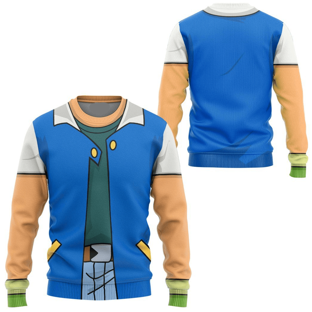 Pokemon Hoodie Ash Ketchum Pokemon Cosplay T-Shirt Colorful Unisex Adults New Release - Trendy Gift For Men & Women