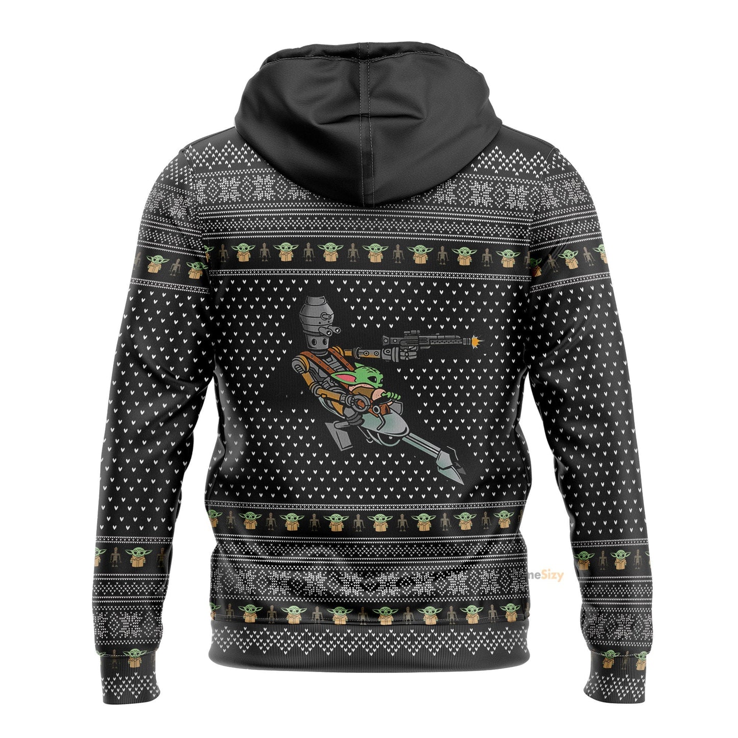 IG and Child Star War Cosplay Hoodie Apparel QT212351Hf