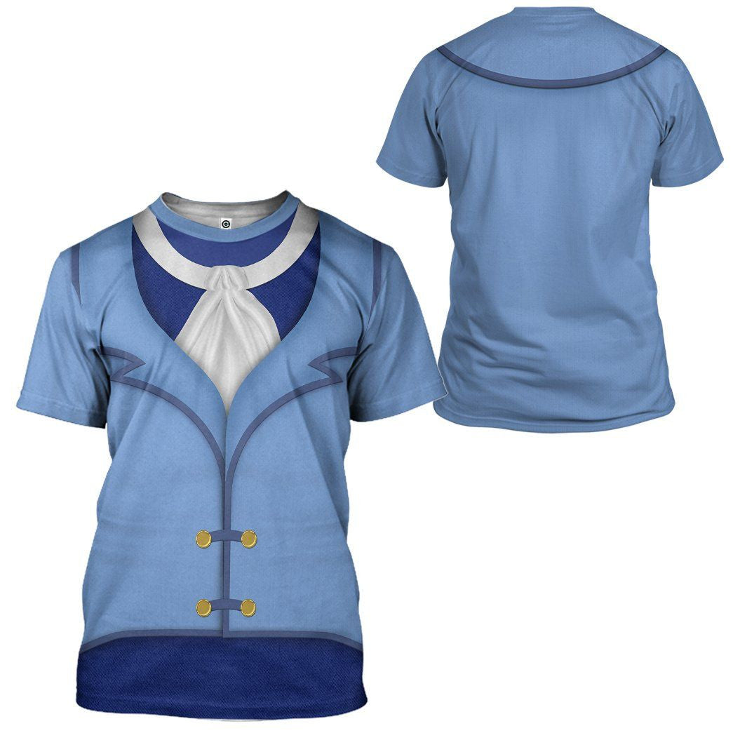 John Smith Pocahontas Cosplay Costume Tshirt Hoodie QT209552Tf