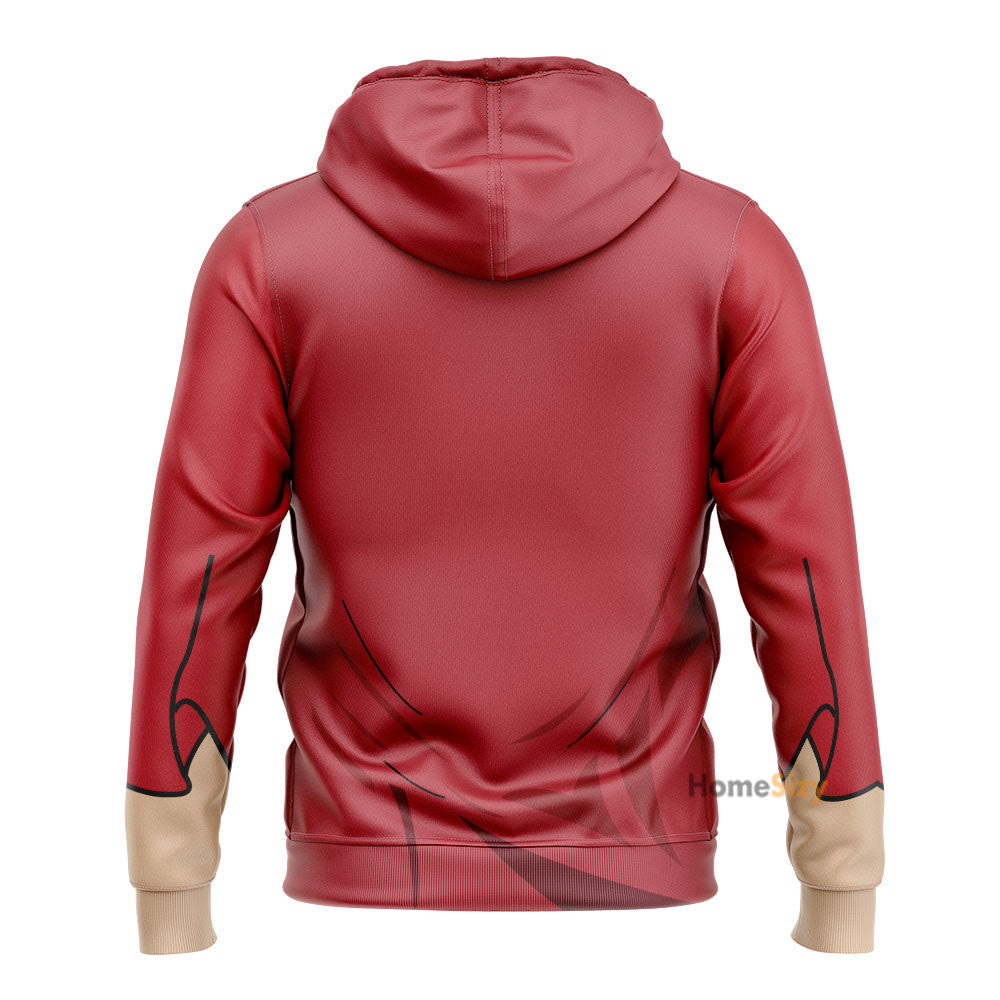 Anime OnPi Luffy Custom Cosplay Costume Hoodie QT210691Hg