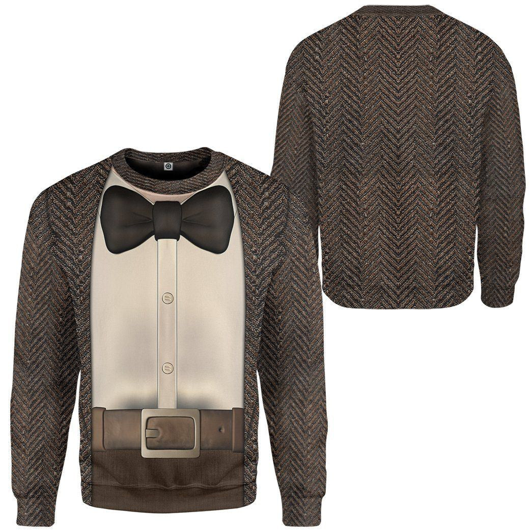 UP Carl Fredricksen Custom Cosplay Costume Tshirt Hoodie QT207257Hf