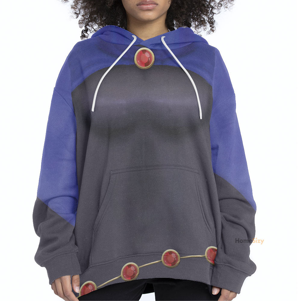 Teen Titan Raven Custom Cosplay Costume Hoodie QT204306Hf