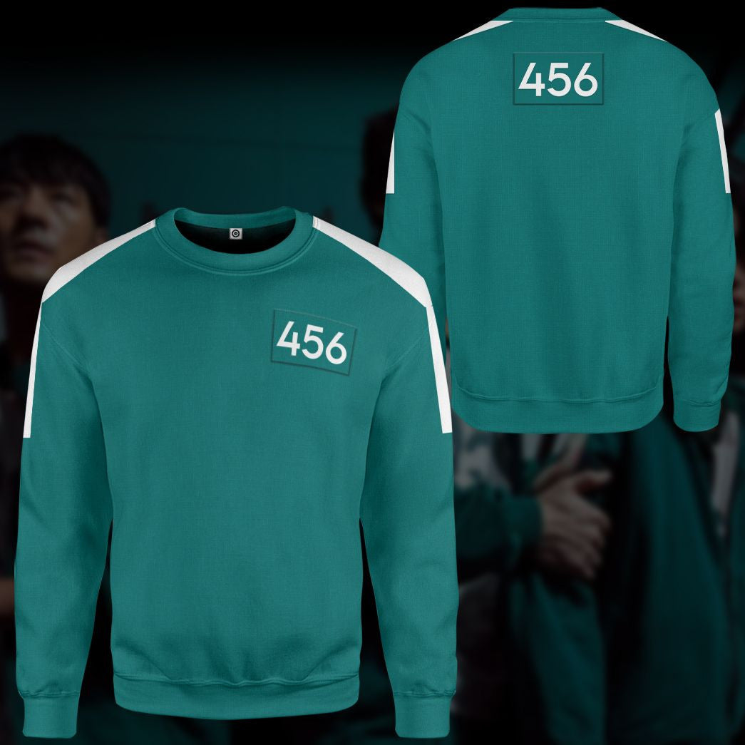 Squid Game Players Number - Cosplay Costume Hoodie QT309555