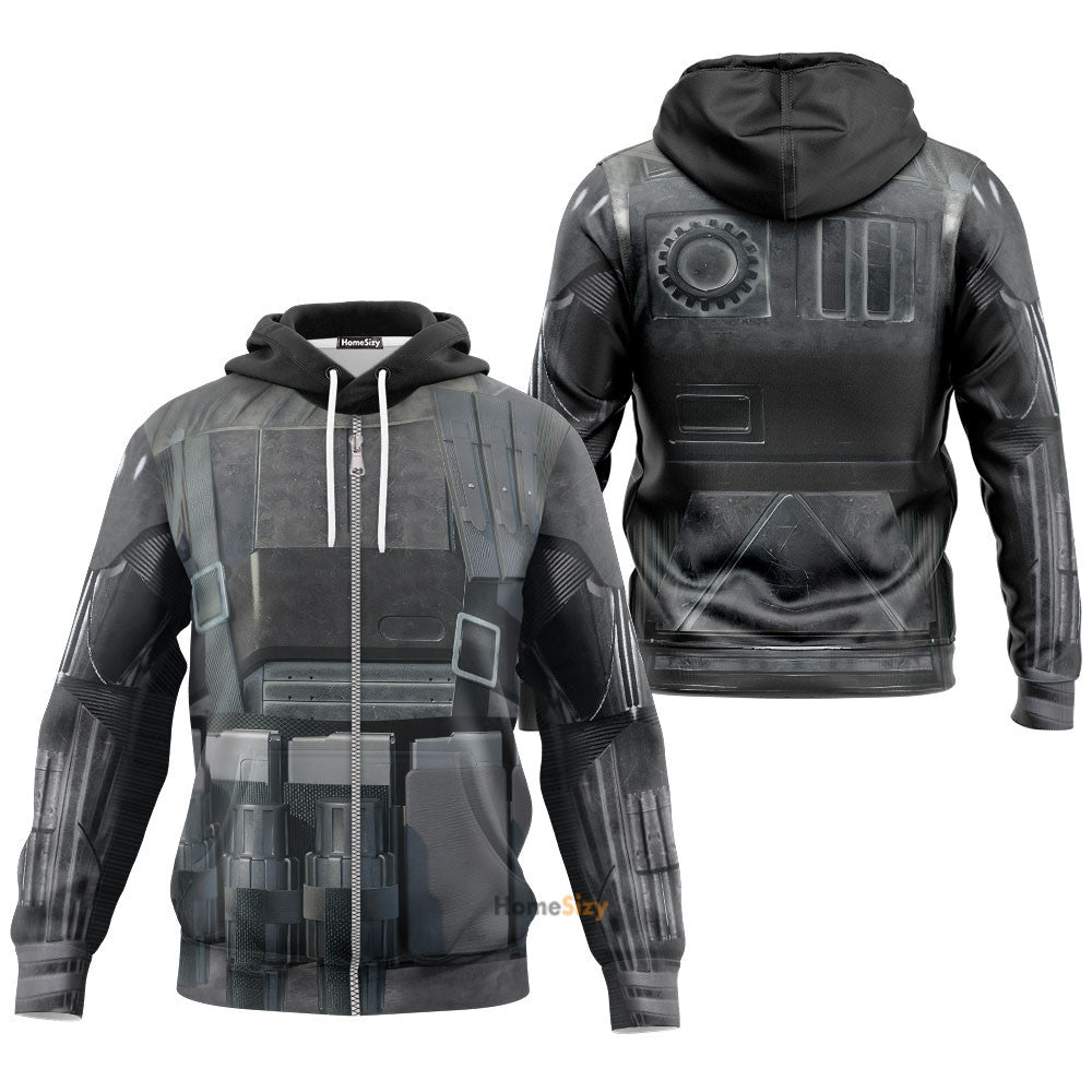 Movie SW Death Trooper Custom Cosplay Costume Hoodie QT208440Hg