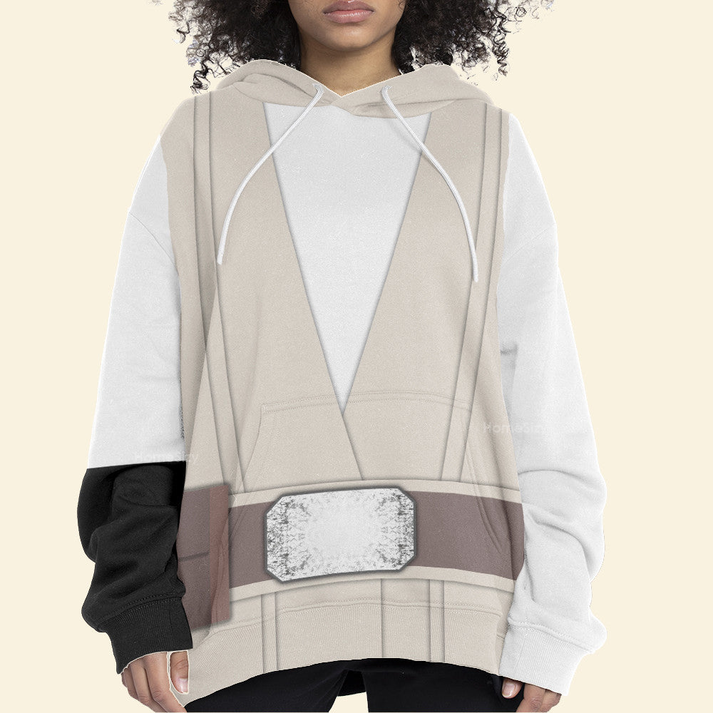 SW Episode VIII The Last Jedi Luke Skywalker Cosplay Costume - Hoodie QT4092601