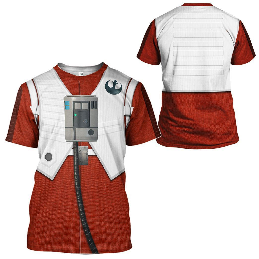 Stwa Poe Dameron Tshirt Hoodie QT206347Hf