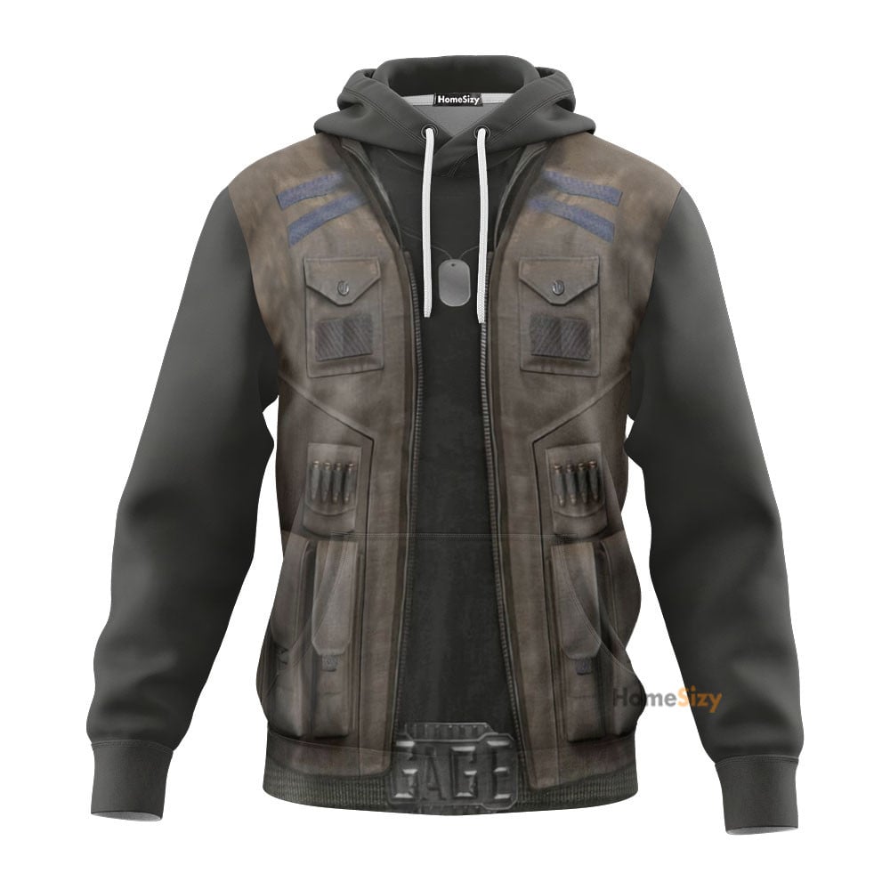 Mortal Kombat Johnny Cage - Cosplay Costume Hoodie QT209206