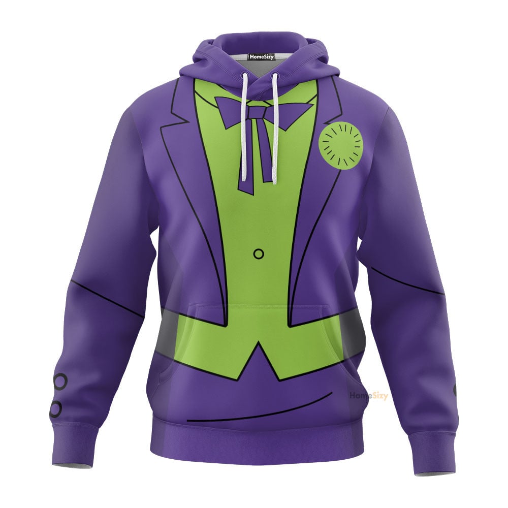 Joker Animated TV Show Custom Cosplay Costume Hoodie QT209346Hc