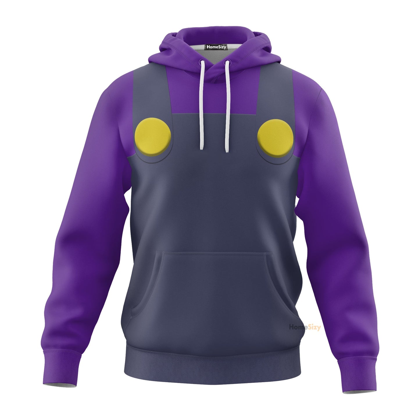 Waluigi Custom Cosplay Costume Hoodie QT205287Hf