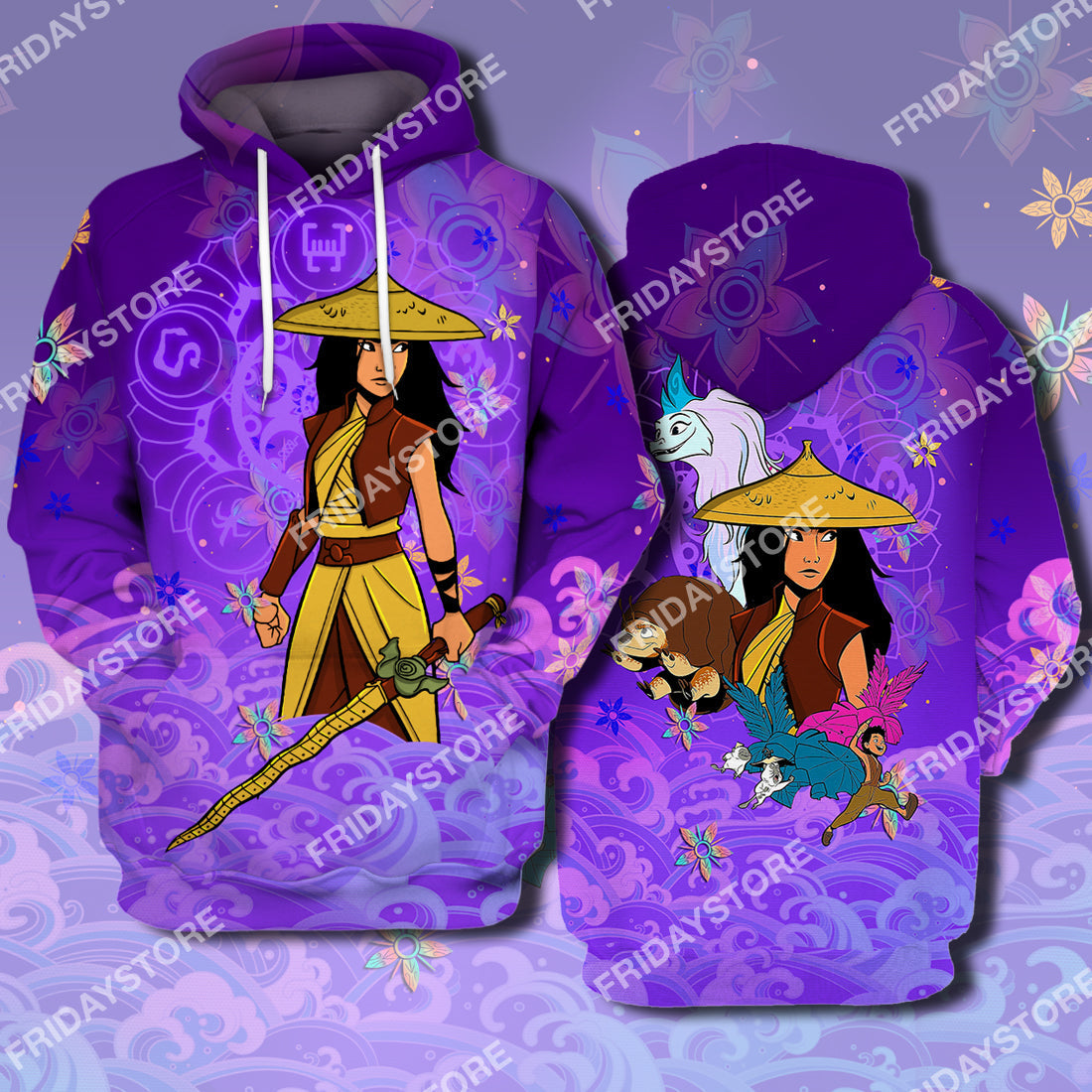 DN T-shirt Princess And The Last Dragon T-shirt Awesome High Quality DN Shirt Sweater Tank