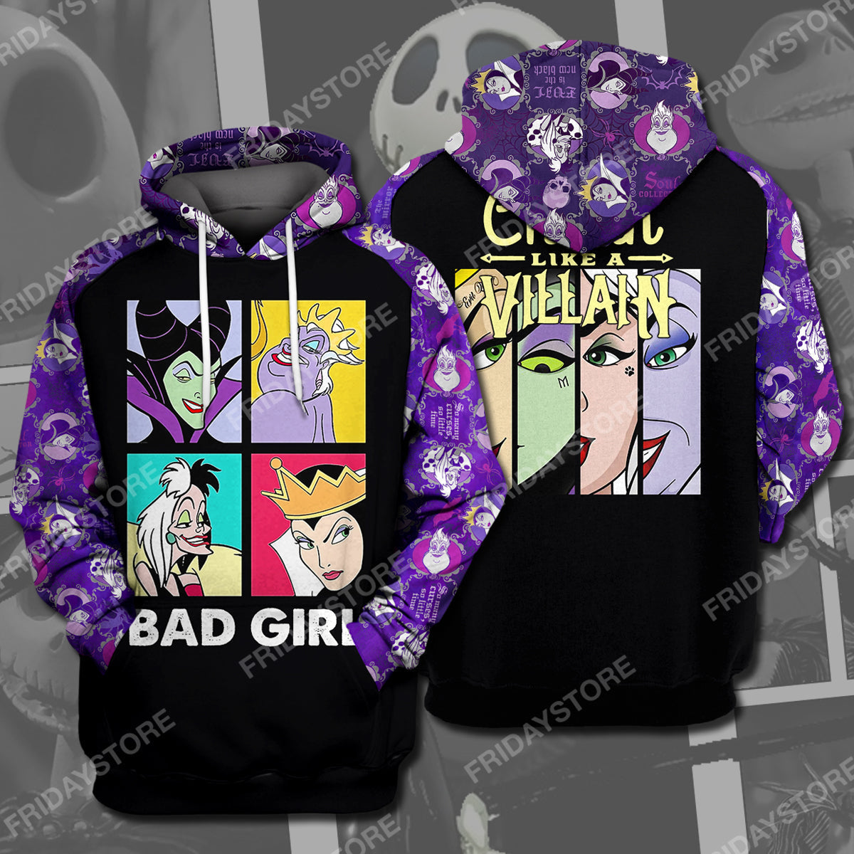 DN T-shirt Chillin Like A Villain Bad Girl T-shirt Amazing High Quality DN Villain Hoodie Sweater Tank