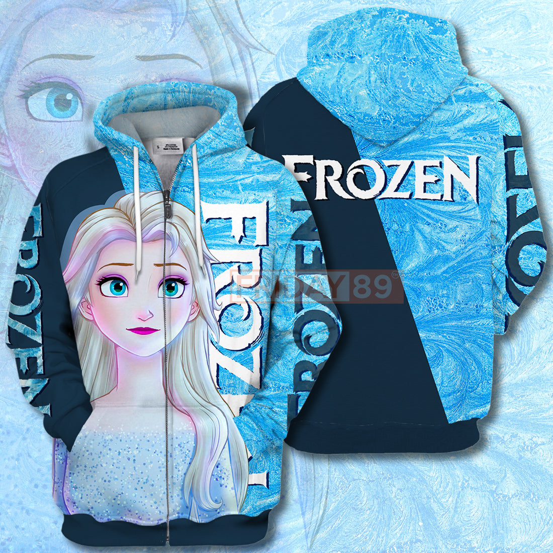 Frozen T-shirt Beauty Elsa Disney Princess Frozen 3D PRINT T-shirt Awesome DN Elsa Hoodie Sweater Tank