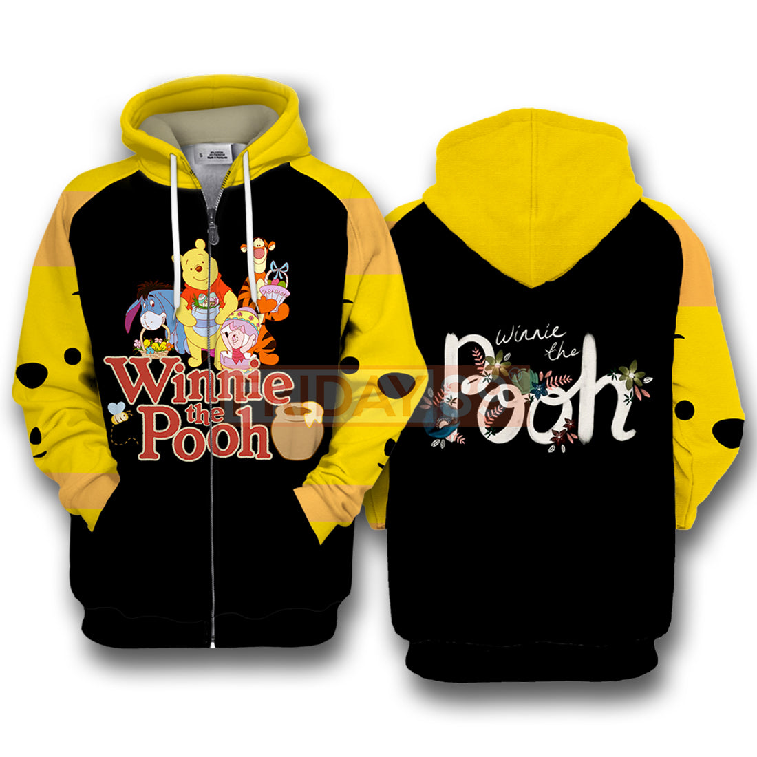 WTP T-shirt Winnie-the-Pooh and Friends Tigger Eeyore Piglet Cartoon 3D T-shirt DN Hoodie Sweater Tank
