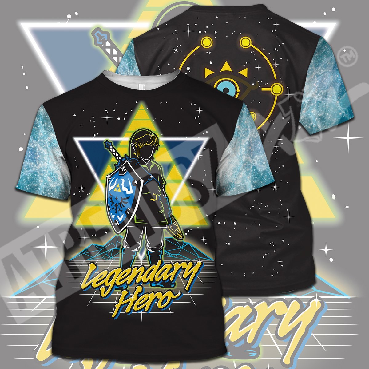 Legend Of Zelda T-shirt Link Legendary Hero Sheikah Eye T-shirt Legend Of Zelda Hoodie