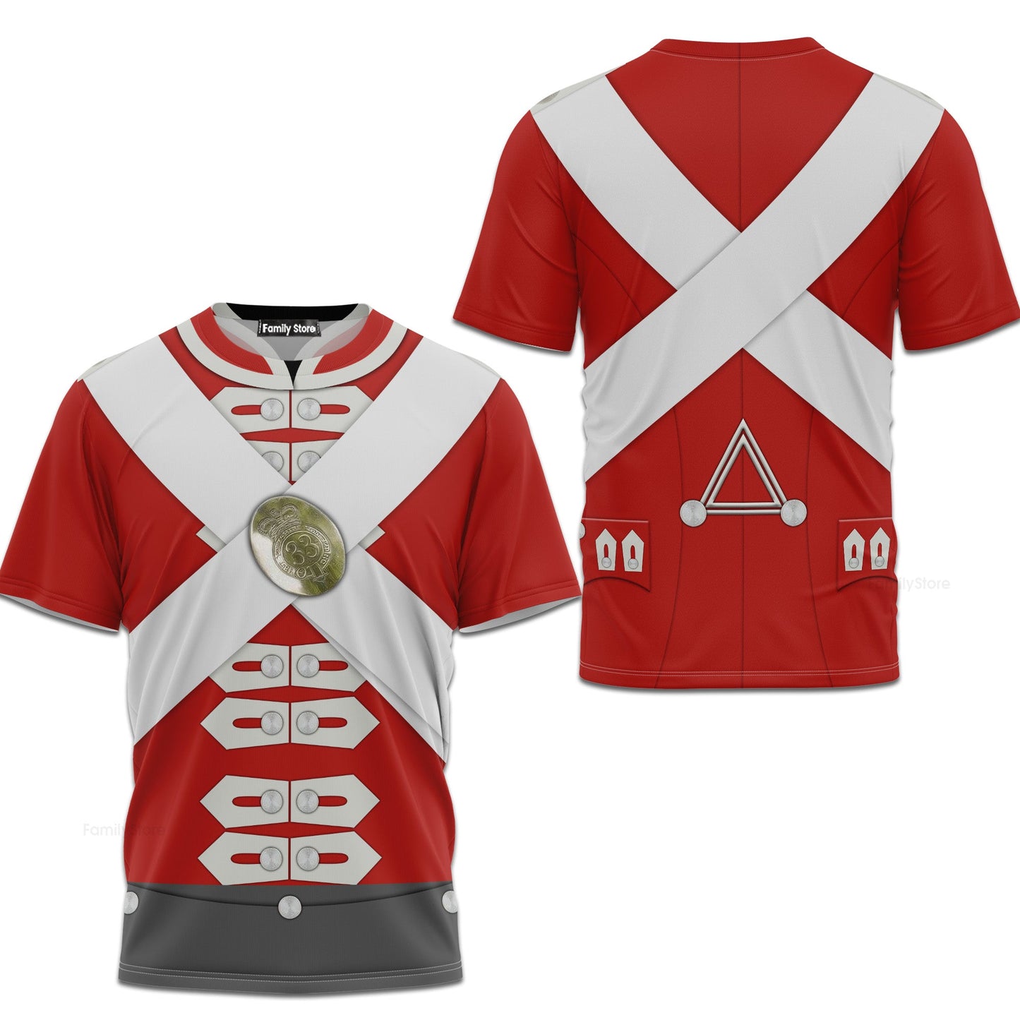 British Army Redcoats T-Shirts For Men