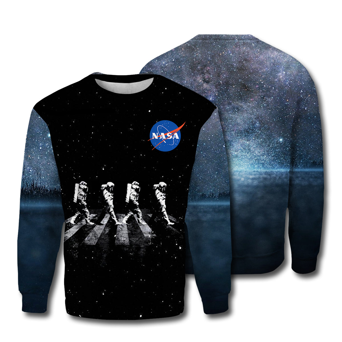NASA T-shirt 3D Print Walking Astronauts In Space T-shirt Amazing NASA Hoodie Sweater Tank