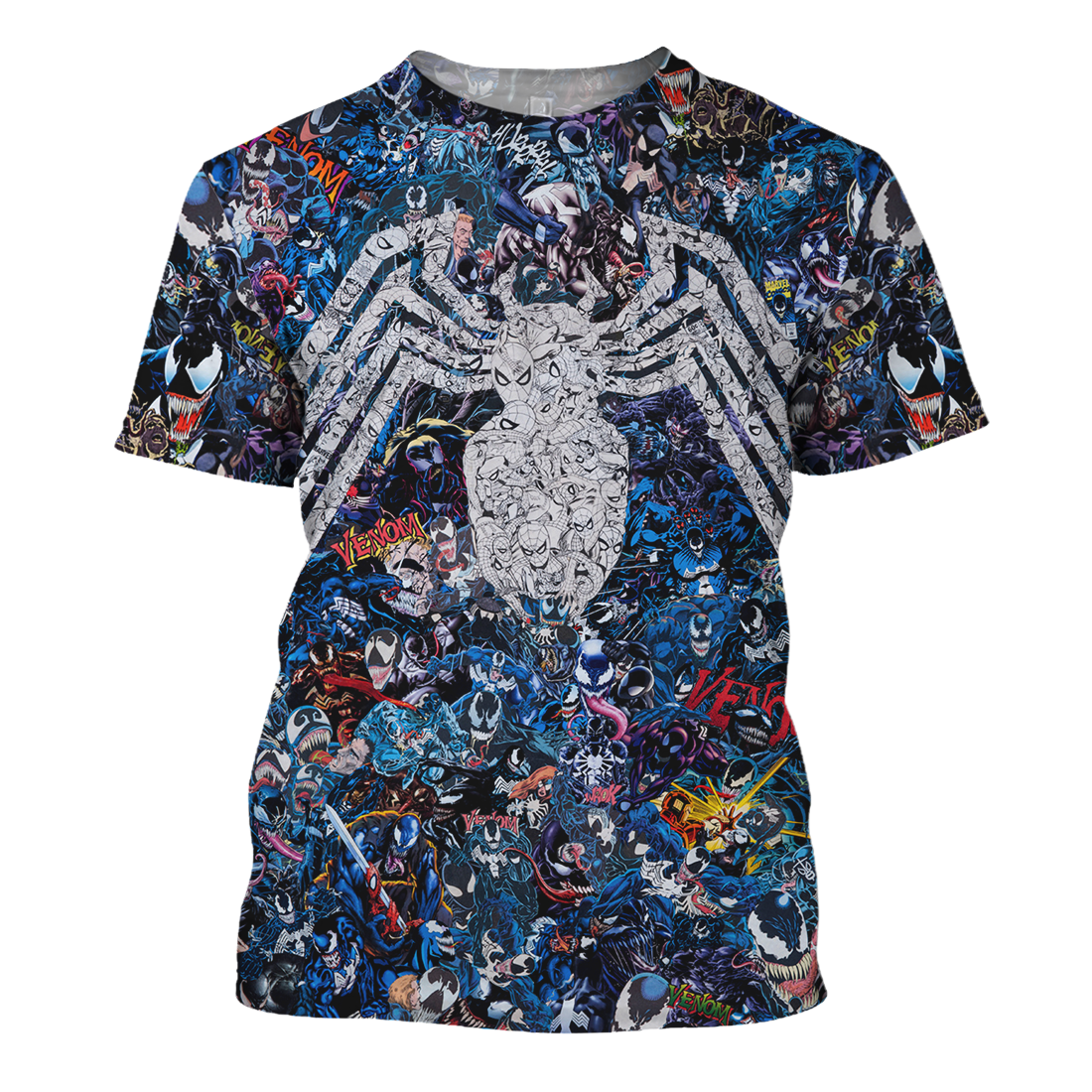 Venom MV Hoodie All Over Print Pattern Venom T-shirt Venom MV Shirt Sweater Tank