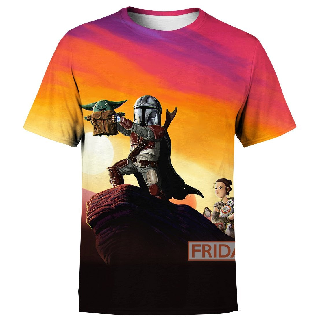 SW T-shirt King Baby Yoda - It's The Circle Of Life T-shirt Funny SW Hoodie Sweater Tank 2025