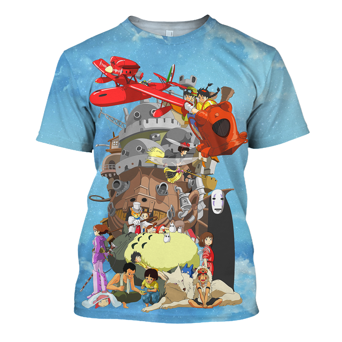 S.Ghibli Hoodie Studio S.Ghibli 3D print T-shirt Amazing S.Ghibli Shirt Sweater Tank