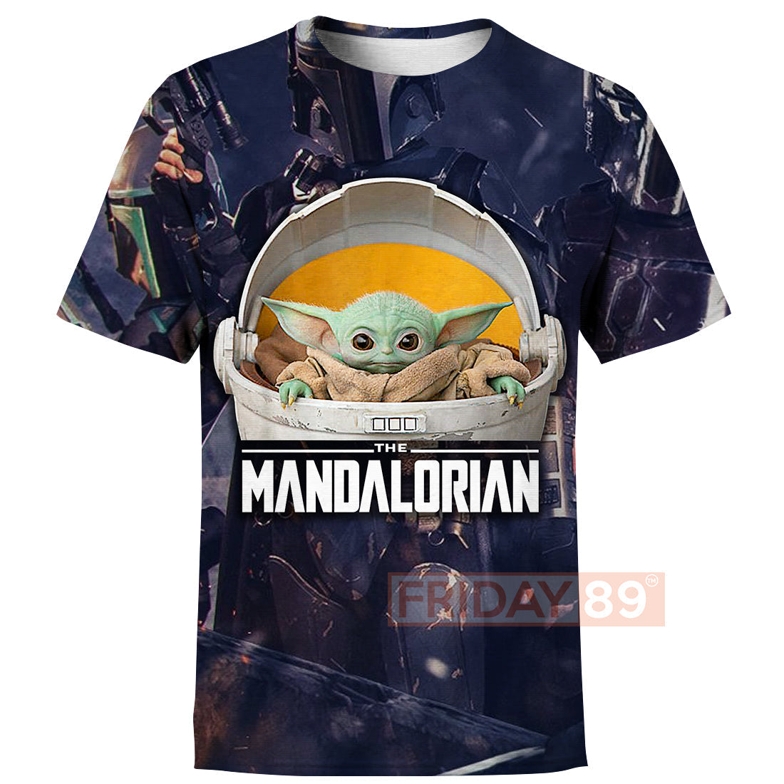 SW T-shirt SW The Child Floating Baby Yoda Mandalorian T-shirt Cute SW Hoodie Sweater Tank 2025