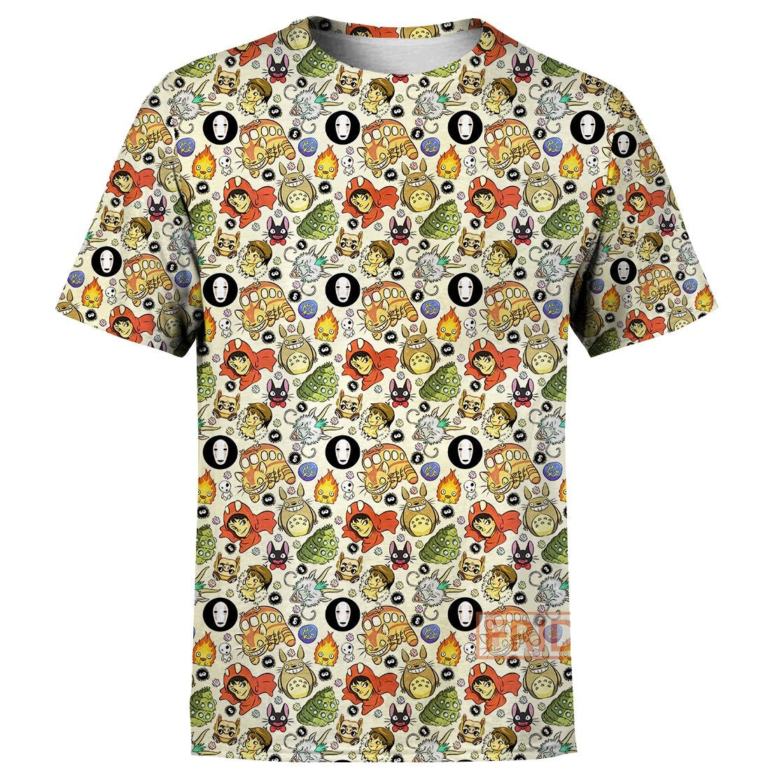 S.Ghibli Hoodie S.Ghibli All Characters Emoji Spirited Away Totoro T-shirt Amazing S.Ghibli Shirt Sweater Tank
