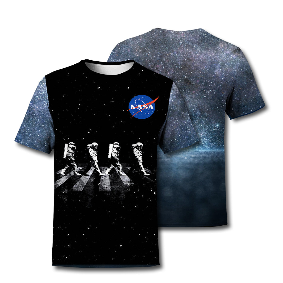 NASA T-shirt 3D Print Walking Astronauts In Space T-shirt Amazing NASA Hoodie Sweater Tank
