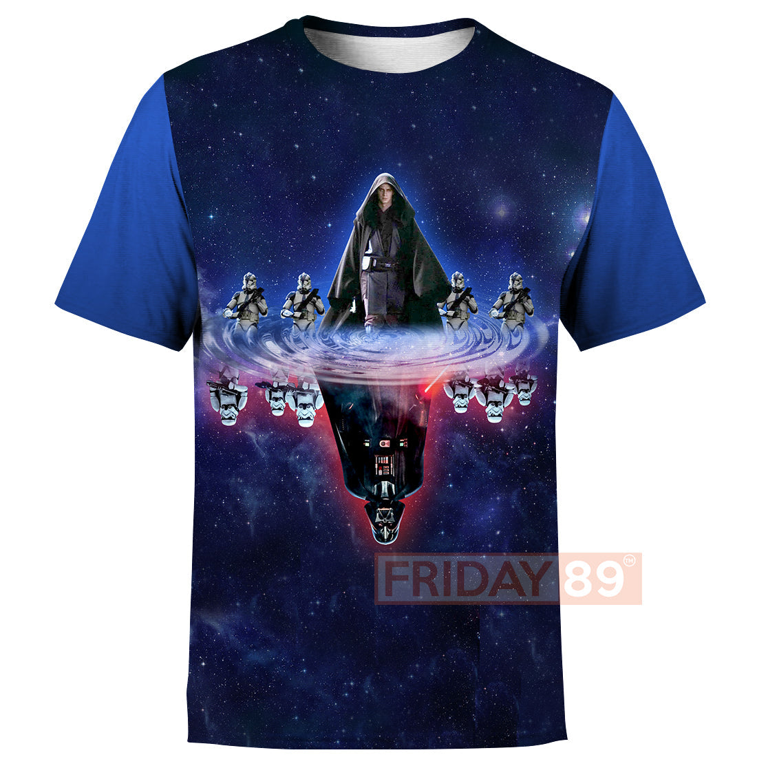 SW T-shirt Dark Side Reflection Mirror Water T-shirt Awesome SW Hoodie Sweater Tank 2025