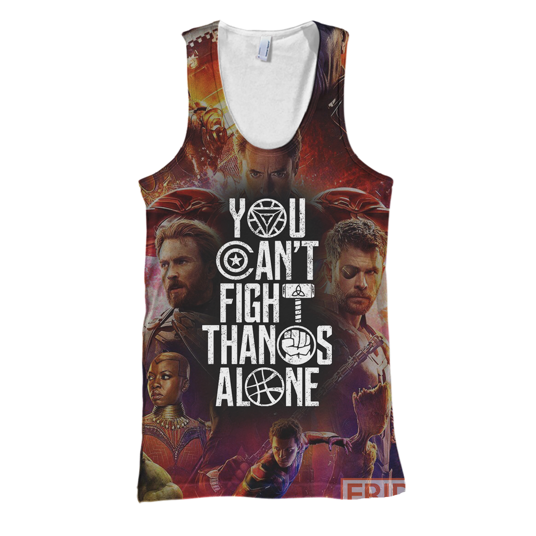 MV T-shirt You Can't Fight Thanos Alone T-shirt Awesome MV Hoodie Sweater Tank