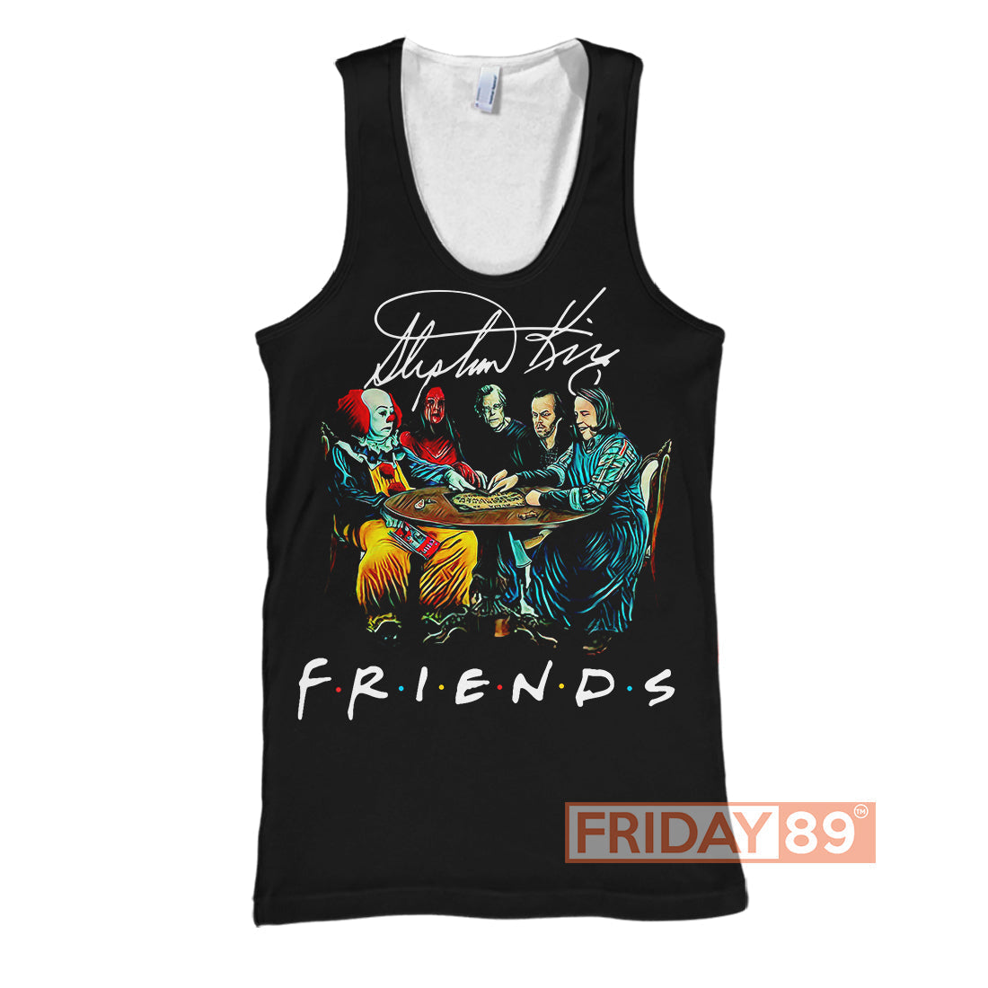 Horror T-shirt ST. King Characters Horror Movies T-shirt Cool Horror Hoodie Sweater Tank 2026