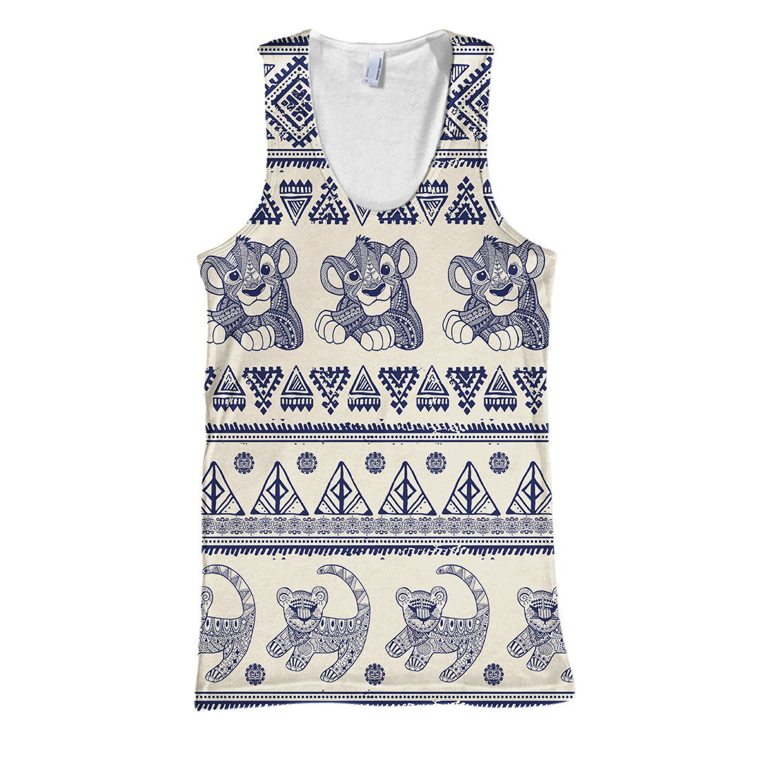 LK T-shirt Awesome Simba T-shirt High Quality DN Hoodie Sweater Tank
